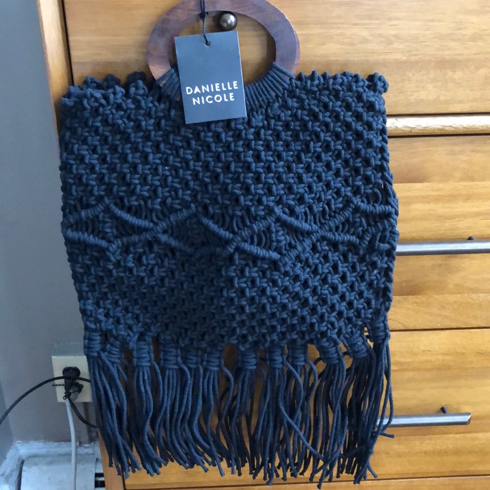 NWT Danielle Nicole Crochet Bag from box of style